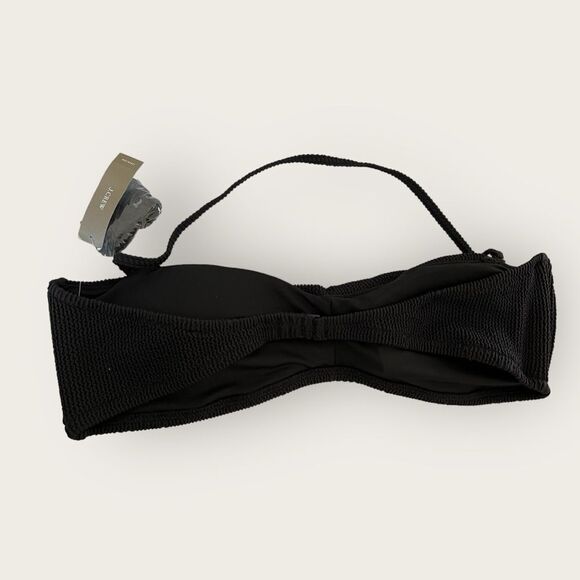 J. Crew Plus size black bikini top size 2XL, NWT - Picture 2 of 4